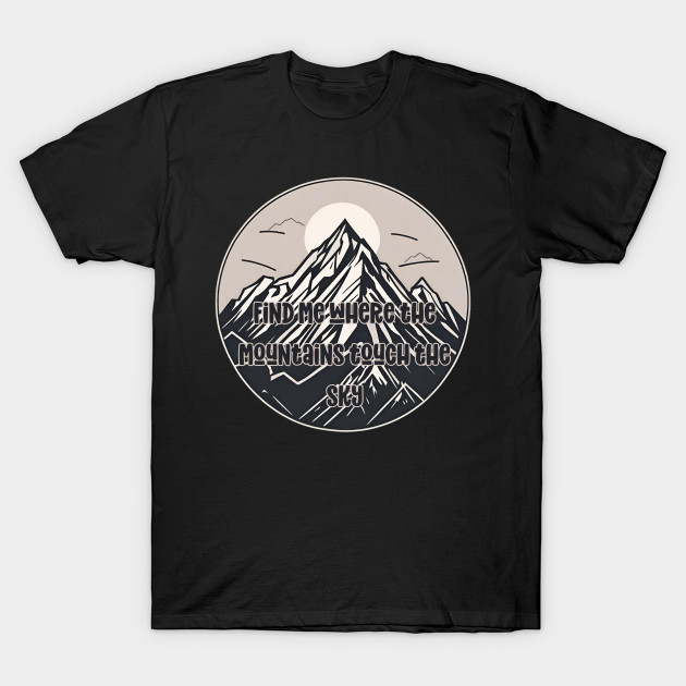 Find me where the mountains touch the sky by DejvStore